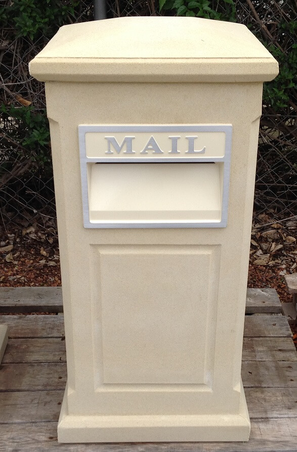Natural Sandstone Letterbox Down To Earth Garden